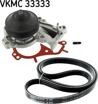 SKF VKMC 33333 - Ūdenssūknis +