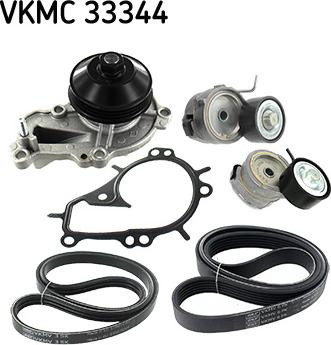 SKF VKMC 33344 - Ūdenssūknis +