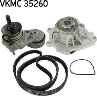 SKF VKMC 35260 - Ūdenssūknis +