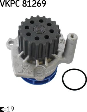 SKF VKPC81269 - Ūdenssūknis