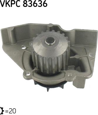 SKF VKPC 83636 - PA641 ŪDENS
