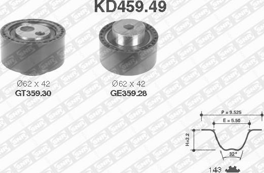 SNR KD459.49 - Auto Part