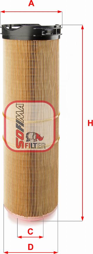 Mann-Filter C12178/2 - Gaisa filtrs