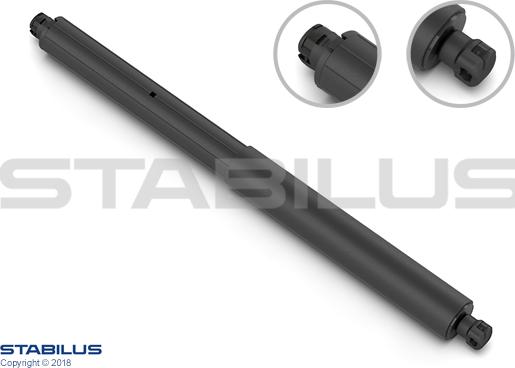 STABILUS 734688 - Gāzes atspere, Bagāžas