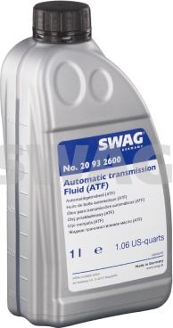Swag 20932600 - Automātiskās pārnesumkārbas eļļa