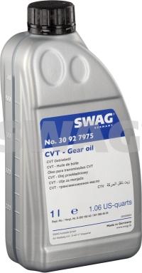 Swag 30927975 - SWAG CVT -