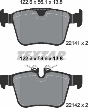 Textar 2214103 - Auto Part