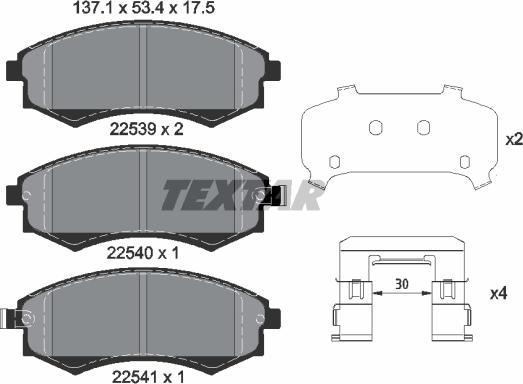 Textar 2253901