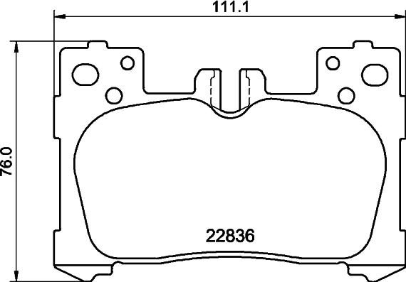 Textar 2283601 - Auto Part