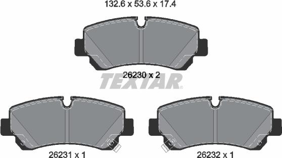 Textar 2623001