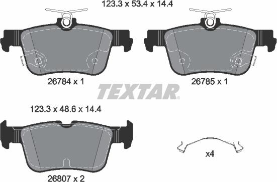 Textar 2678401