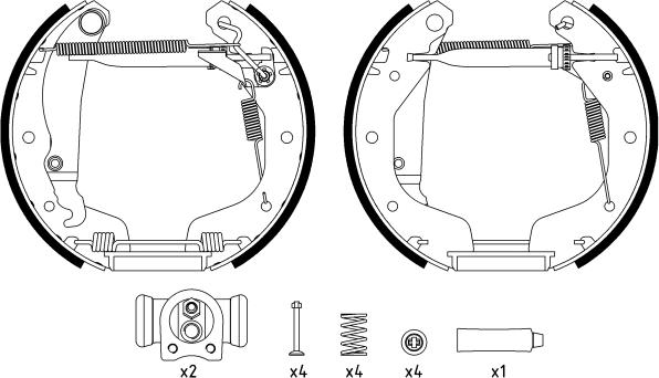 Textar 84044801 - Auto Part