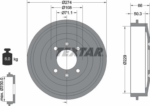 Textar 94010300