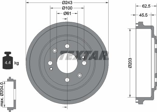 Textar 94017600