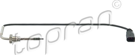 Topran 116 976 - Devējs, Izplūdes