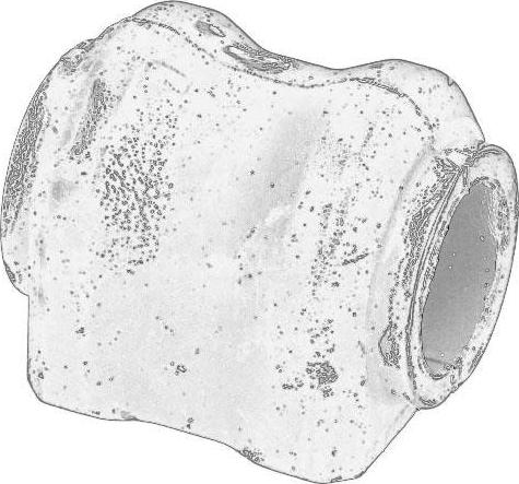 TOYOTA 48818-42010 - Bukse, Stabilizators