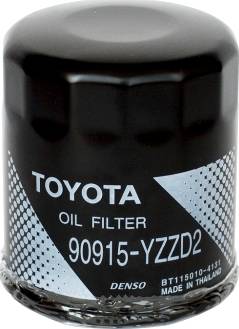 TOYOTA 90915-YZZD2 - Eļļas filtrs