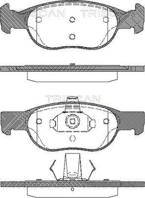 HELLA 8DB 355 008-431 - Bremžu