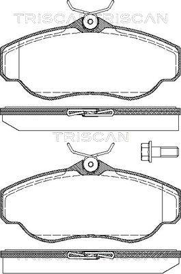 Brembo P 44 008 - Bremžu