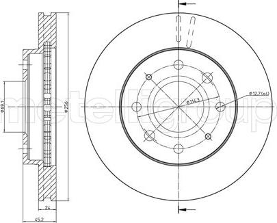 Blue Print ADC44350 - DF29652 DDF741