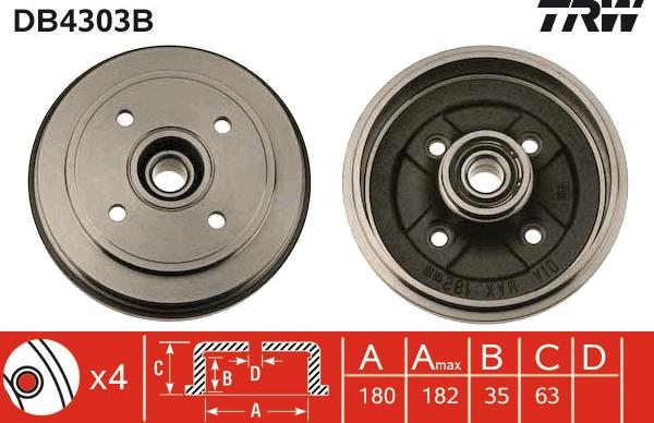 TRW DB4303B - Auto Part