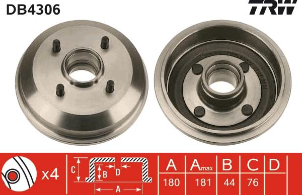 TRW DB4306 - Auto Part