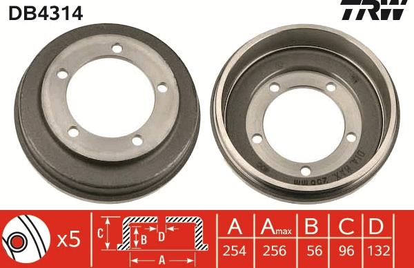 TRW DB4314 - Auto Part