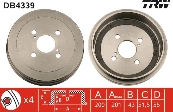 TRW DB4339 - Auto Part