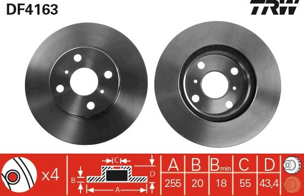 TRW DF4163 - Auto Part