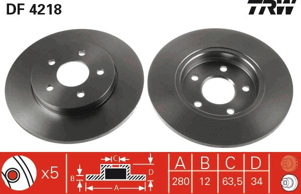 TRW DF4218 - Auto Part