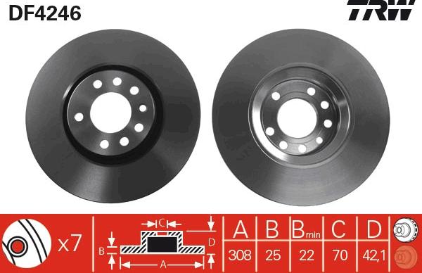 TRW DF4246 - Auto Part