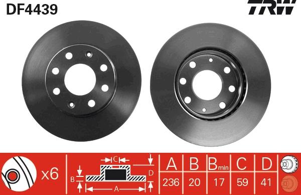 TRW DF4439 - Auto Part