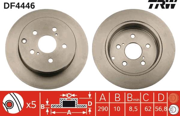 TRW DF4446 - Auto Part