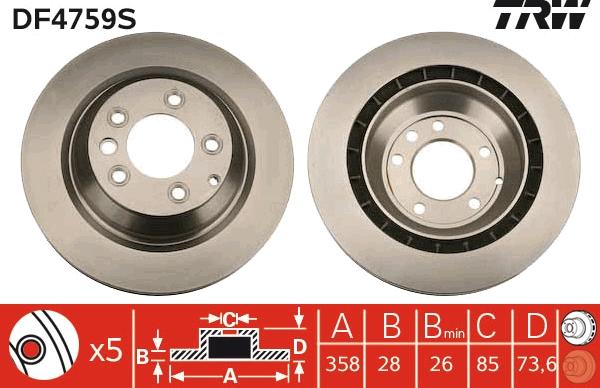 TRW DF4759S - Auto Part
