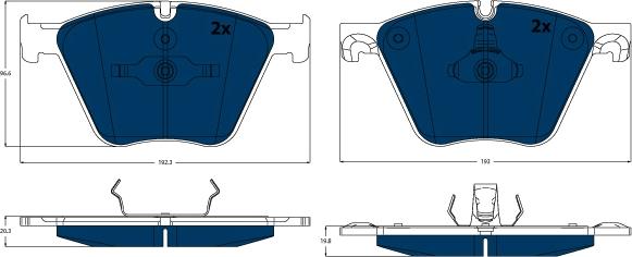 TRW GDB1964BTE - Auto Part