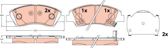 TRW GDB2563