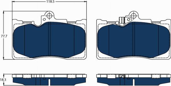 TRW GDB3398BTE - Auto Part