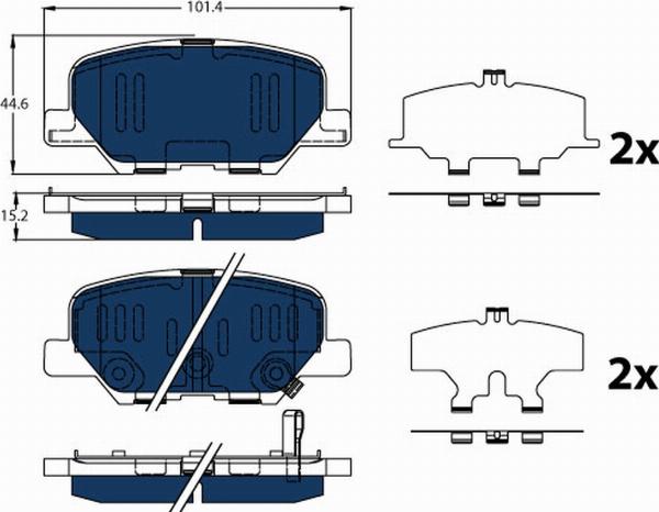 TRW GDB3583BTE - Auto Part