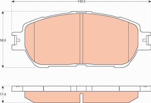 TRW GDB3612 - Auto Part