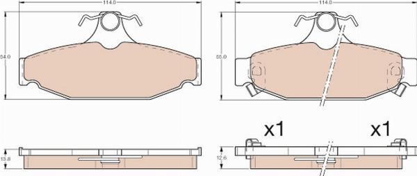 TRW GDB4089 - Auto Part