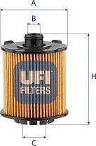 UFI 25.VCC.01 - Auto