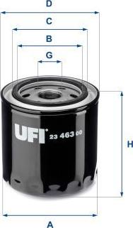 UFI 23.463.00 - Eļļas