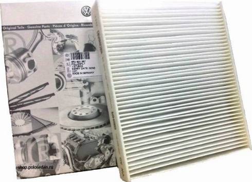 VAG 6R0820367 - Filtrs, Salona telpas