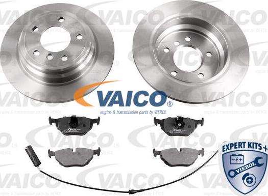 VAICO V20-90004 - Bremžu komplekts, Disku