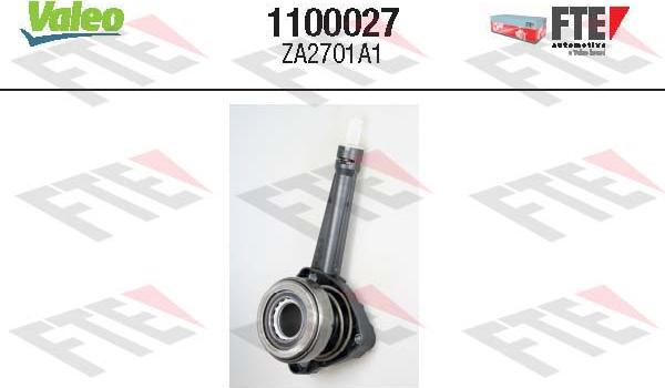 VALEO 1100027 - Centrālais izslēdzējmehānisms, Sajūgs