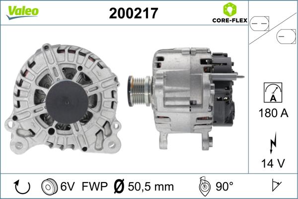 VALEO 200217 - ĢENERATORS Core Flex