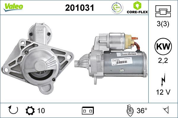 VALEO 201031 - STARTERIS Core Flex
