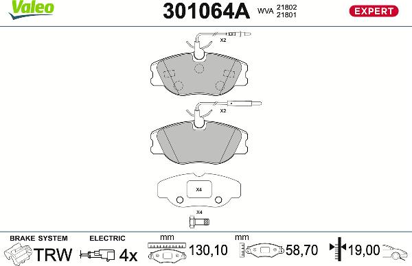 VALEO 301064A