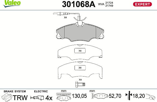 VALEO 301068A
