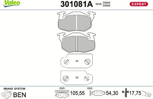VALEO 301081A